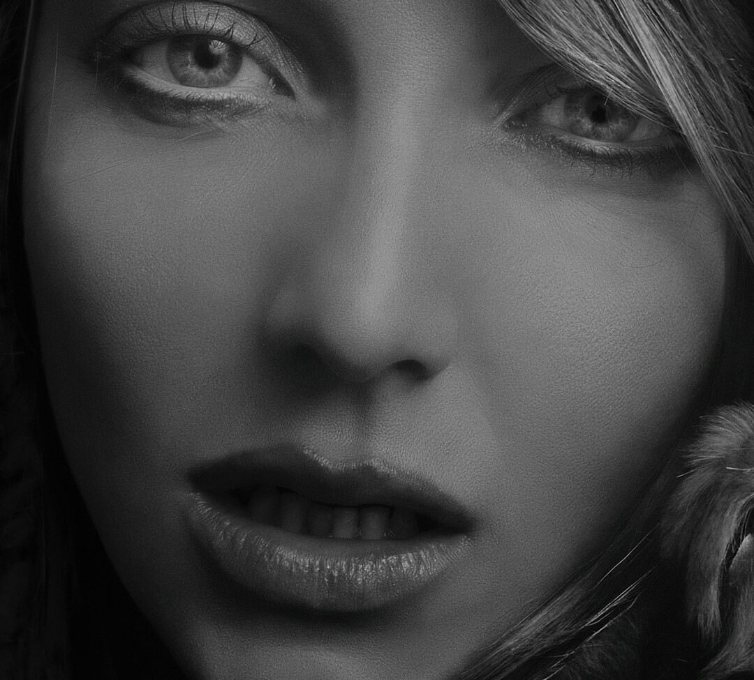 celebrity portrait closeup