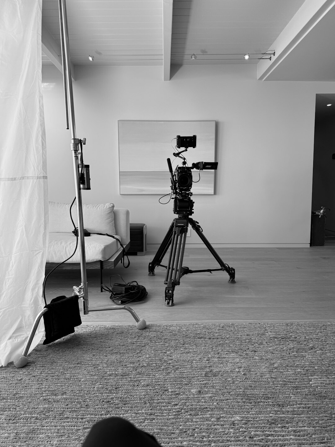 celebrity interview setup