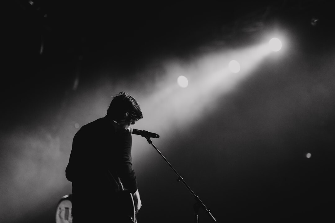 famous musician on stage