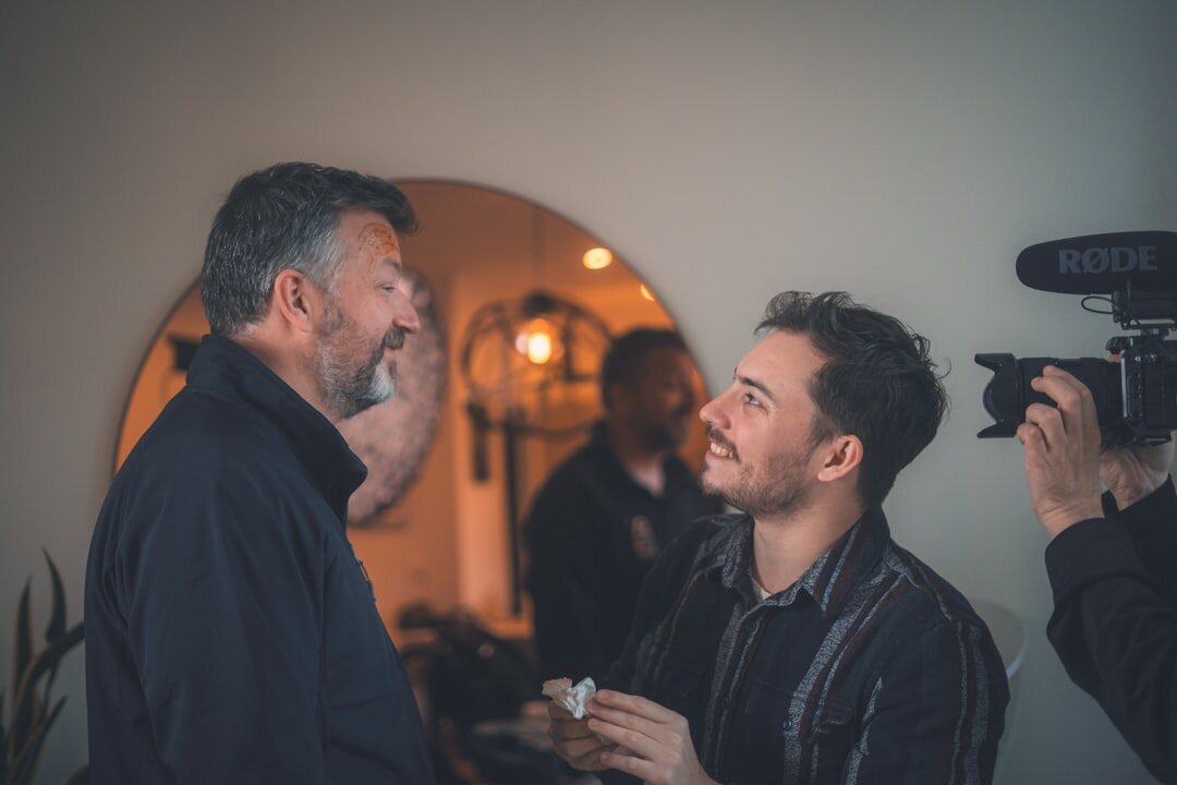 celebrity interview session